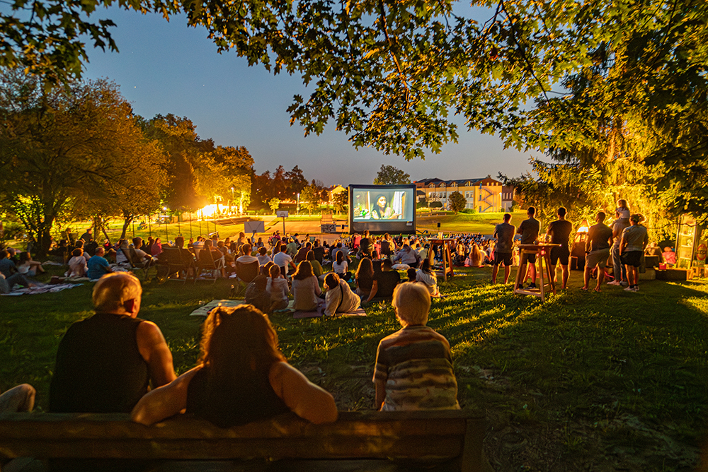 Letni kino v Ljudskem vrtu